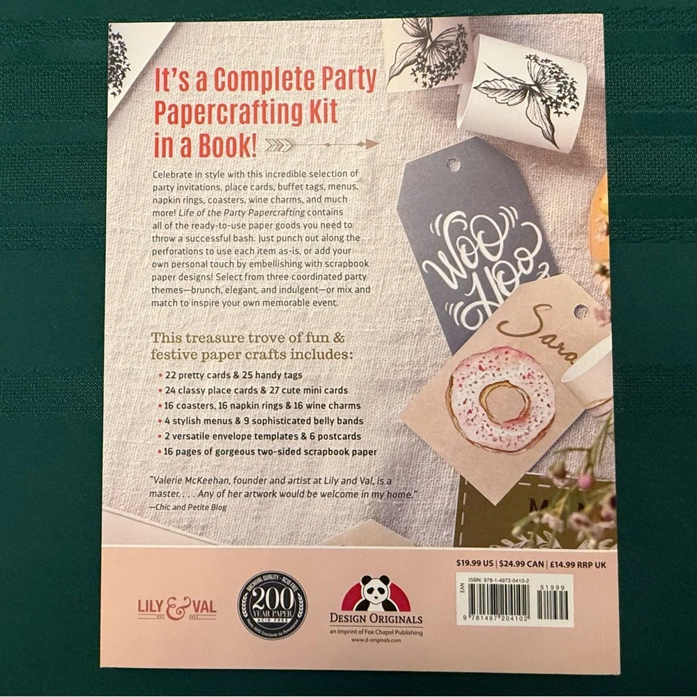 Party Papercrafting Kit - Multicolor